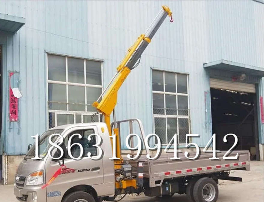 康平县随车吊机轻卡那里有随车吊机那里有 多功能液压伸缩吊12/24V车载吊吊水泥